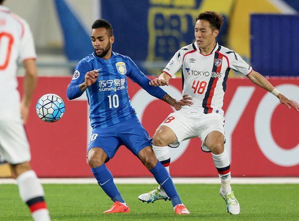 山东鲁能客场战胜江苏苏宁，继续领跑积分榜！的简单介绍